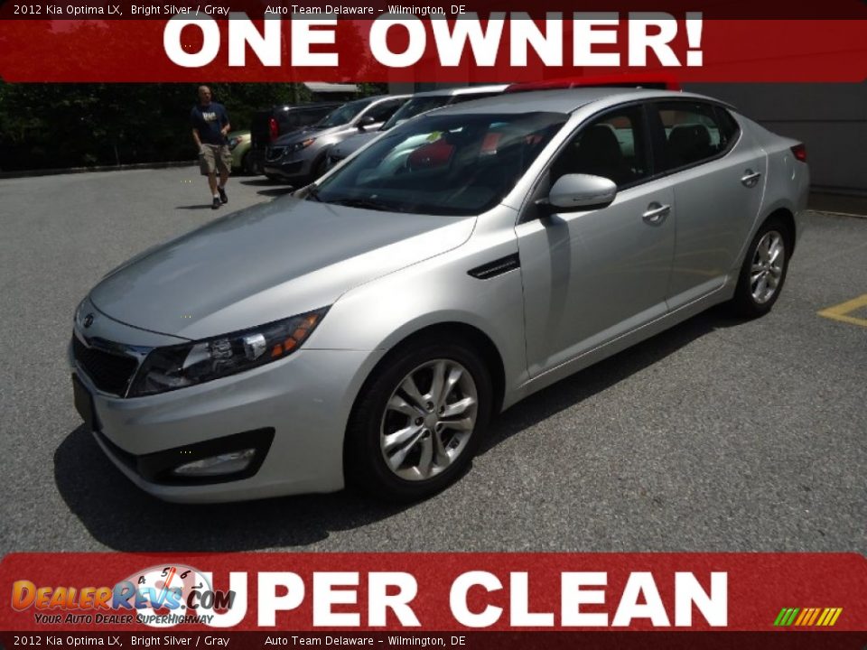 2012 Kia Optima LX Bright Silver / Gray Photo #1