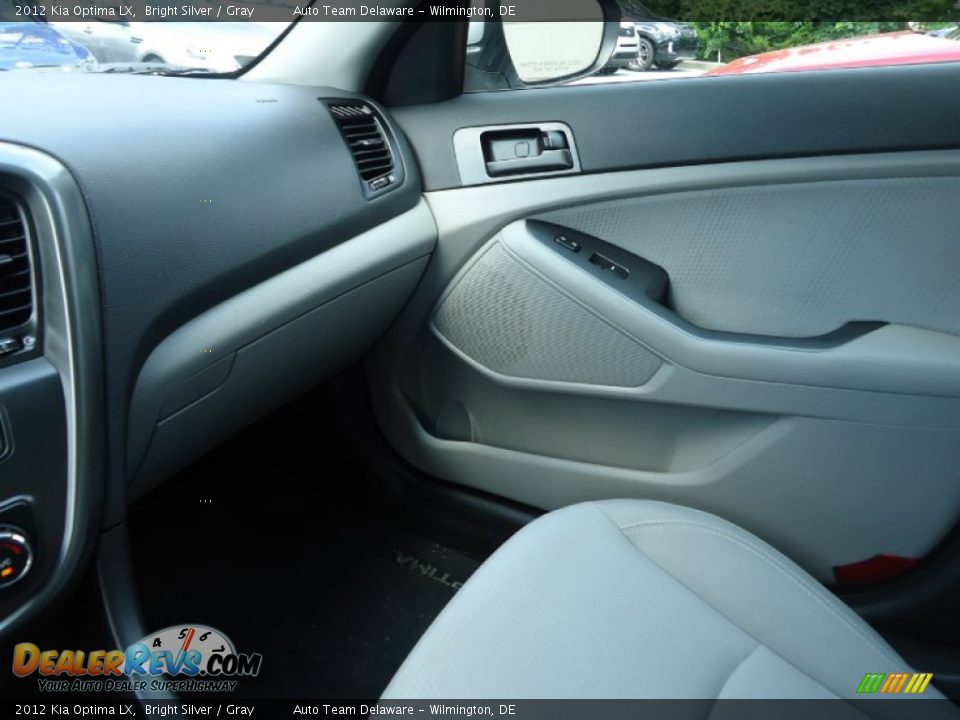 2012 Kia Optima LX Bright Silver / Gray Photo #18