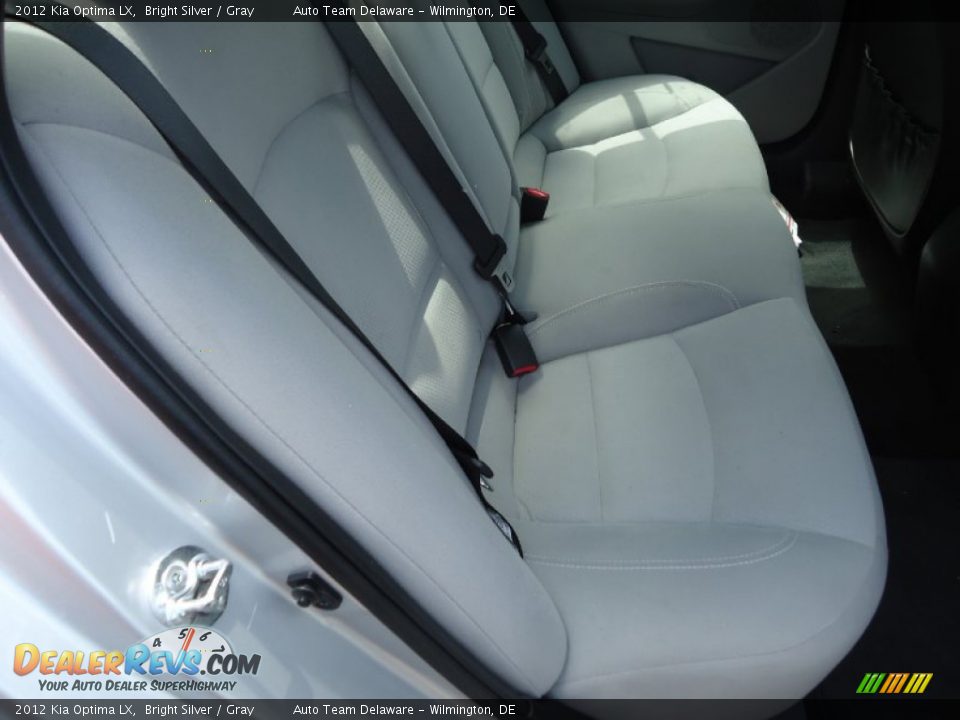 2012 Kia Optima LX Bright Silver / Gray Photo #26