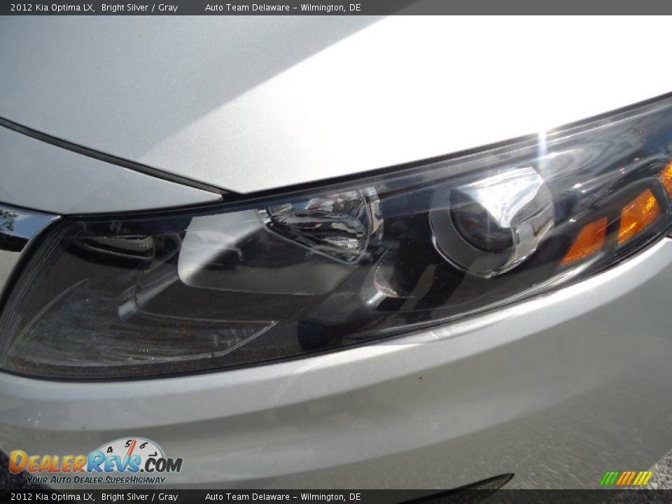 2012 Kia Optima LX Bright Silver / Gray Photo #30