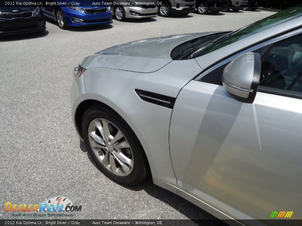 2012 Kia Optima LX Bright Silver / Gray Photo #32