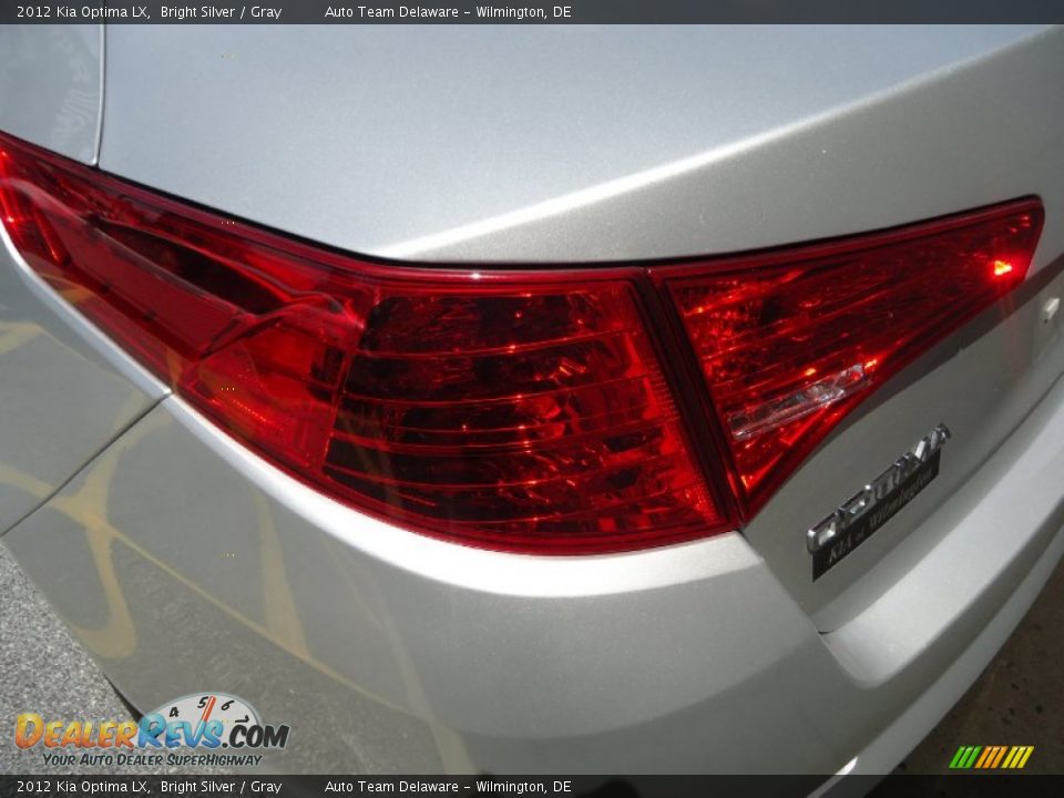 2012 Kia Optima LX Bright Silver / Gray Photo #33