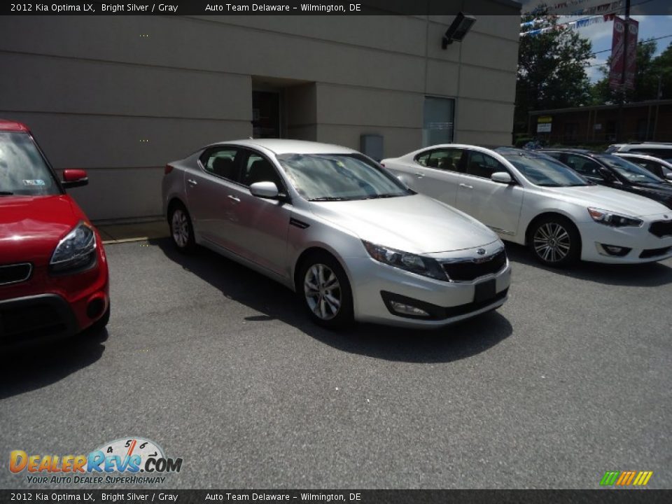 2012 Kia Optima LX Bright Silver / Gray Photo #36