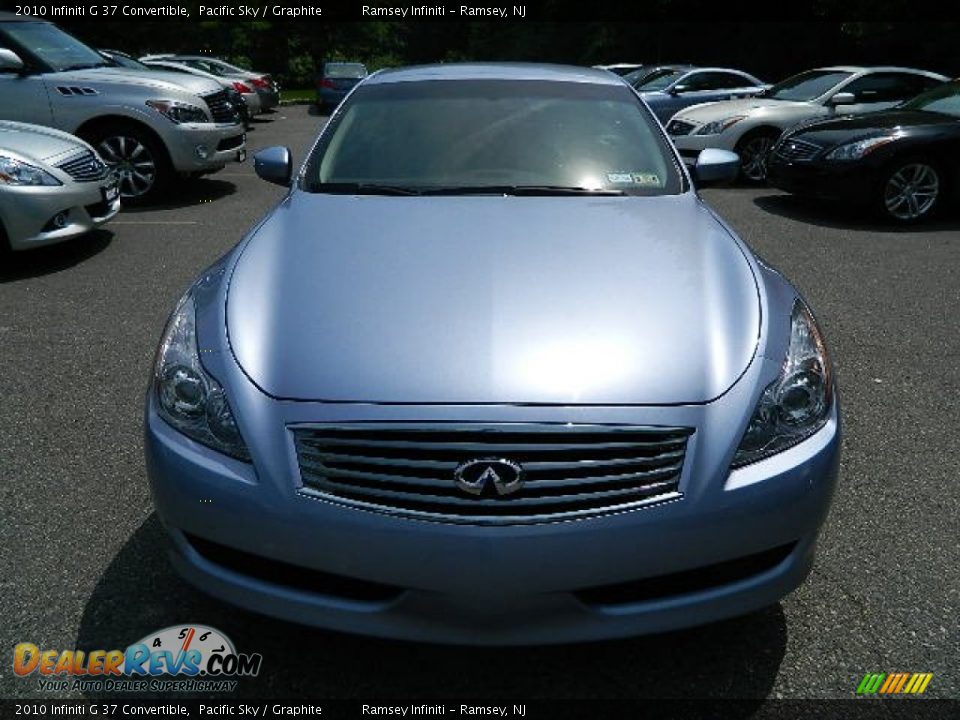 2010 Infiniti G 37 Convertible Pacific Sky / Graphite Photo #1