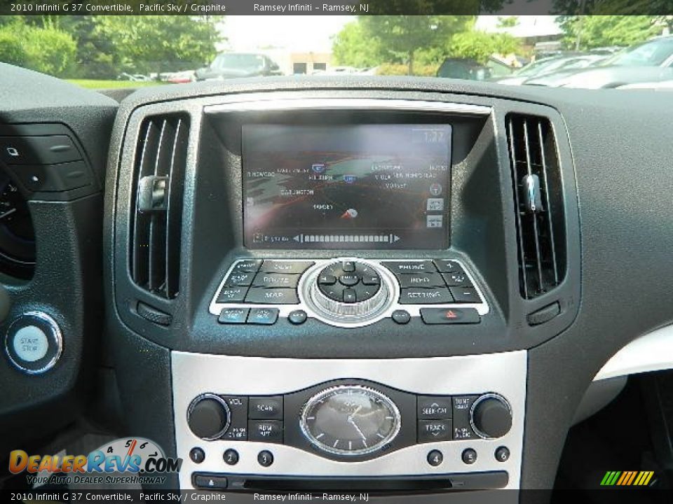 2010 Infiniti G 37 Convertible Pacific Sky / Graphite Photo #5