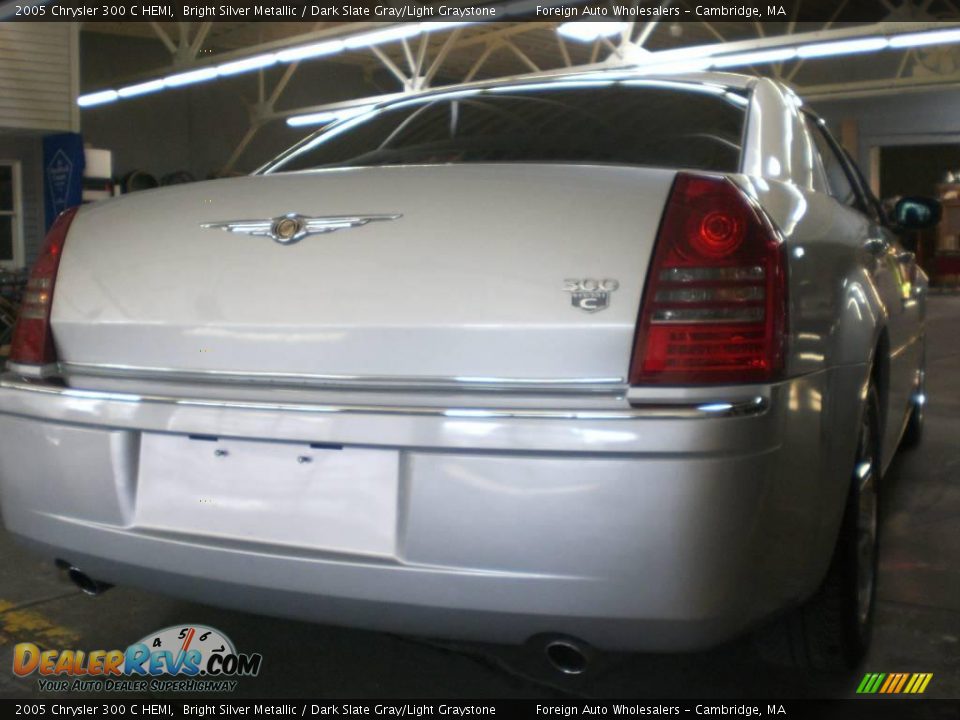 2005 Chrysler 300 C HEMI Bright Silver Metallic / Dark Slate Gray/Light Graystone Photo #23