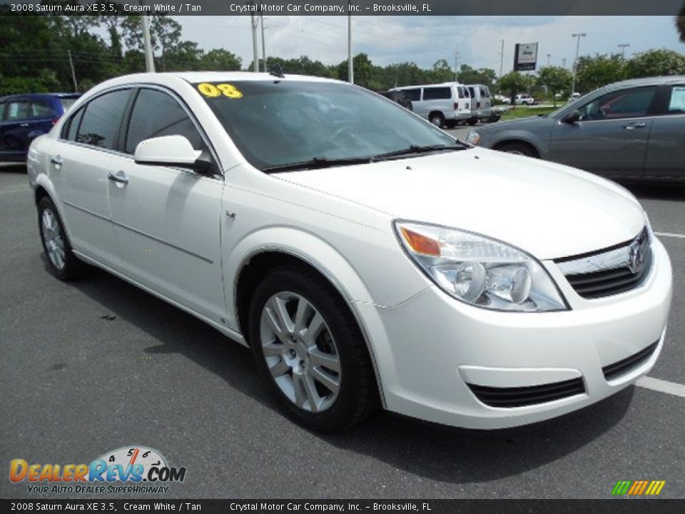 Front 3/4 View of 2008 Saturn Aura XE 3.5 Photo #10