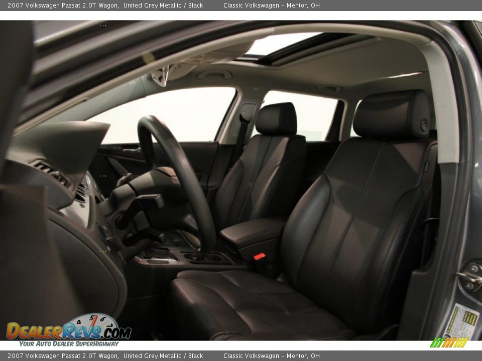 2007 Volkswagen Passat 2.0T Wagon United Grey Metallic / Black Photo #5