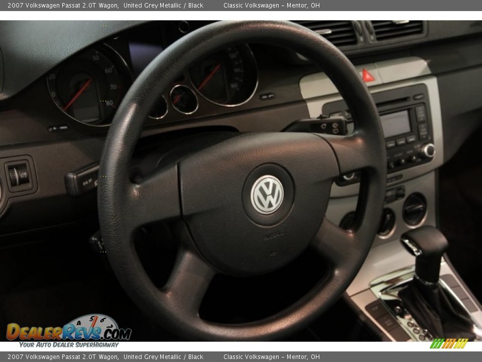 2007 Volkswagen Passat 2.0T Wagon United Grey Metallic / Black Photo #6