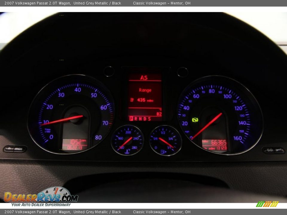 2007 Volkswagen Passat 2.0T Wagon United Grey Metallic / Black Photo #7