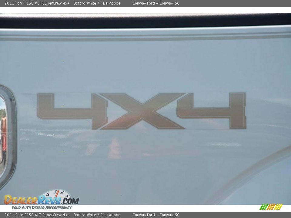 2011 Ford F150 XLT SuperCrew 4x4 Oxford White / Pale Adobe Photo #7