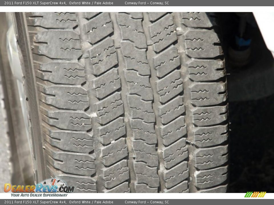 2011 Ford F150 XLT SuperCrew 4x4 Oxford White / Pale Adobe Photo #13