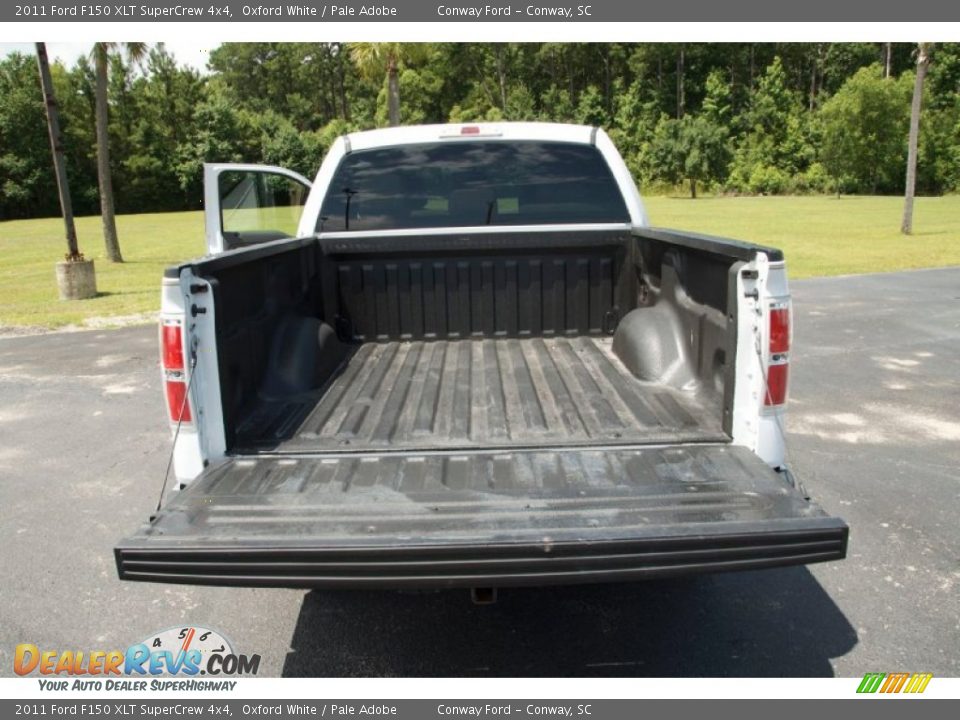 2011 Ford F150 XLT SuperCrew 4x4 Oxford White / Pale Adobe Photo #18