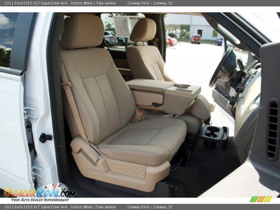 2011 Ford F150 XLT SuperCrew 4x4 Oxford White / Pale Adobe Photo #20
