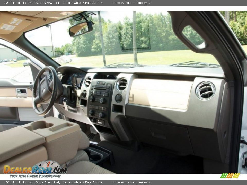 2011 Ford F150 XLT SuperCrew 4x4 Oxford White / Pale Adobe Photo #21