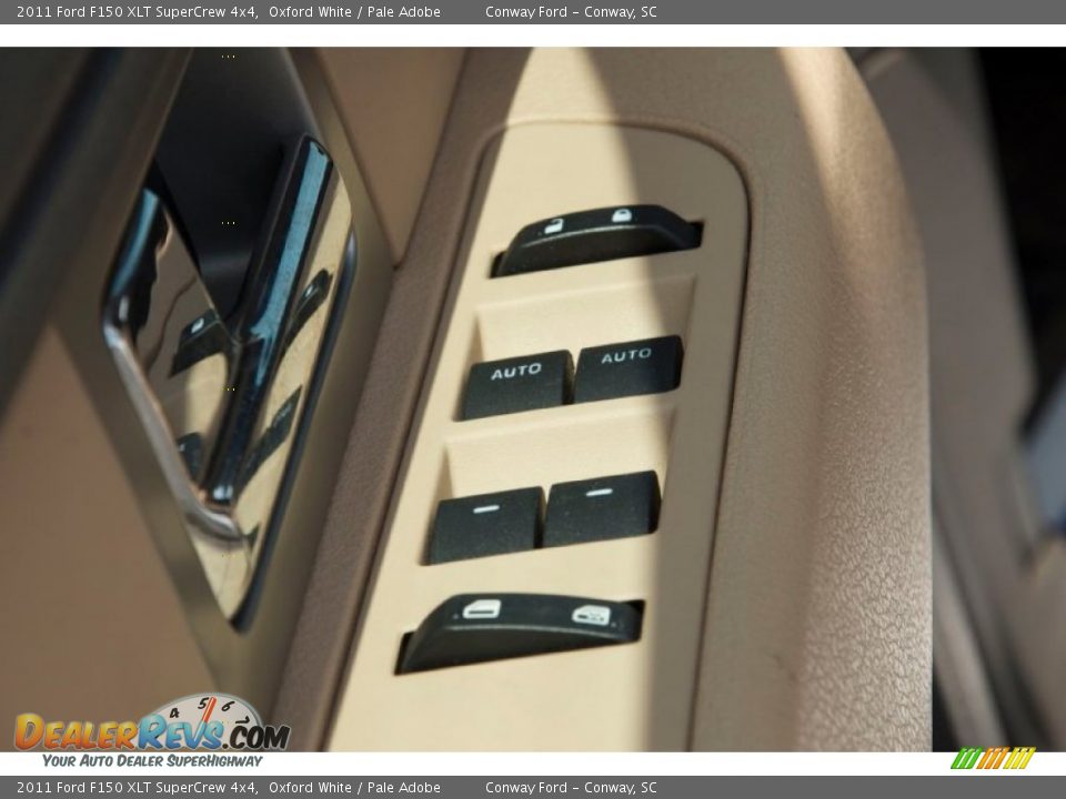 2011 Ford F150 XLT SuperCrew 4x4 Oxford White / Pale Adobe Photo #23