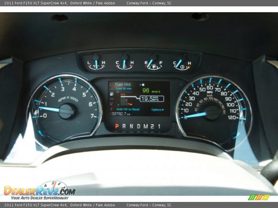 2011 Ford F150 XLT SuperCrew 4x4 Oxford White / Pale Adobe Photo #25