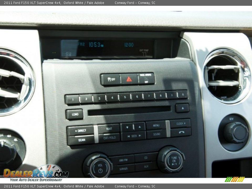 2011 Ford F150 XLT SuperCrew 4x4 Oxford White / Pale Adobe Photo #28