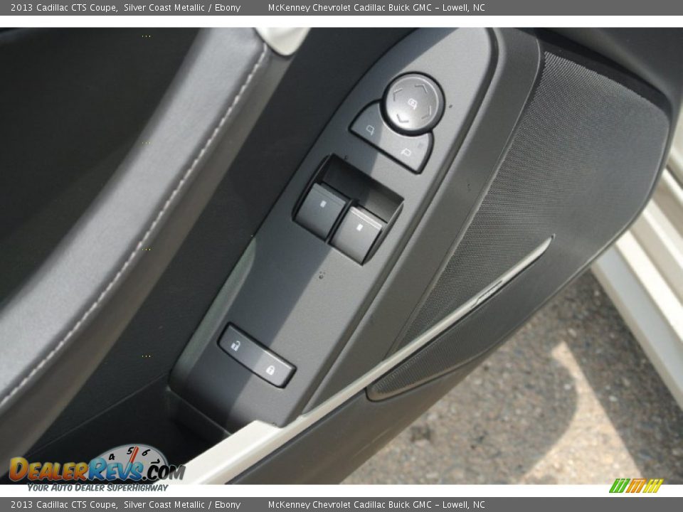 2013 Cadillac CTS Coupe Silver Coast Metallic / Ebony Photo #10