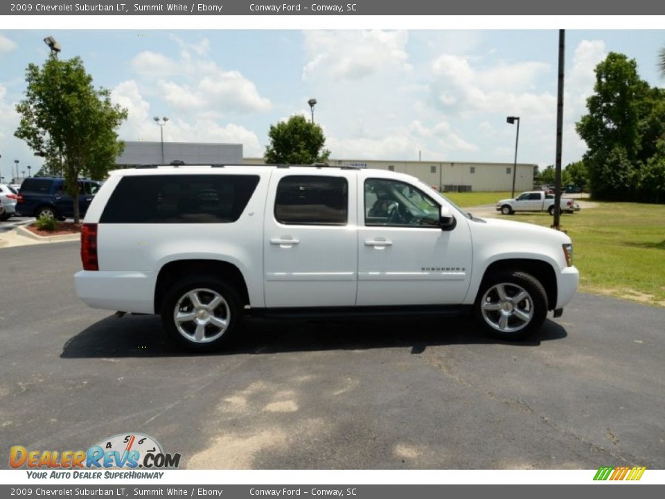 2009 Chevrolet Suburban LT Summit White / Ebony Photo #4