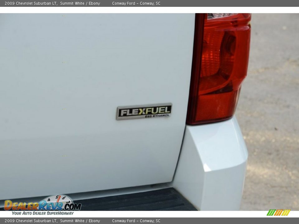 2009 Chevrolet Suburban LT Summit White / Ebony Photo #7