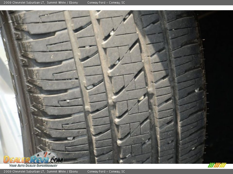 2009 Chevrolet Suburban LT Summit White / Ebony Photo #11