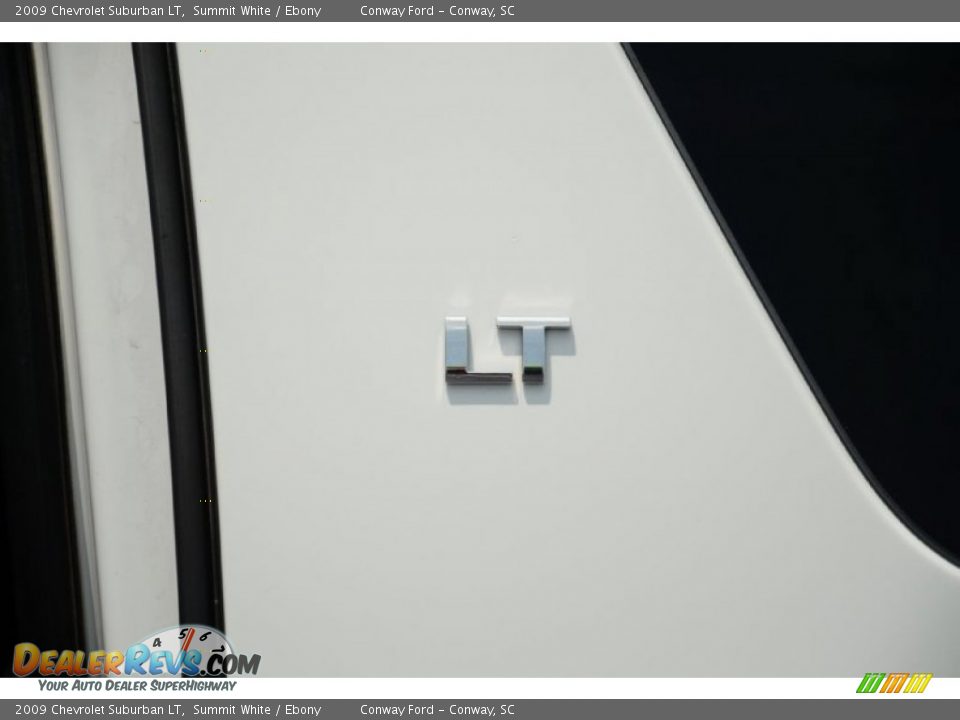 2009 Chevrolet Suburban LT Summit White / Ebony Photo #12
