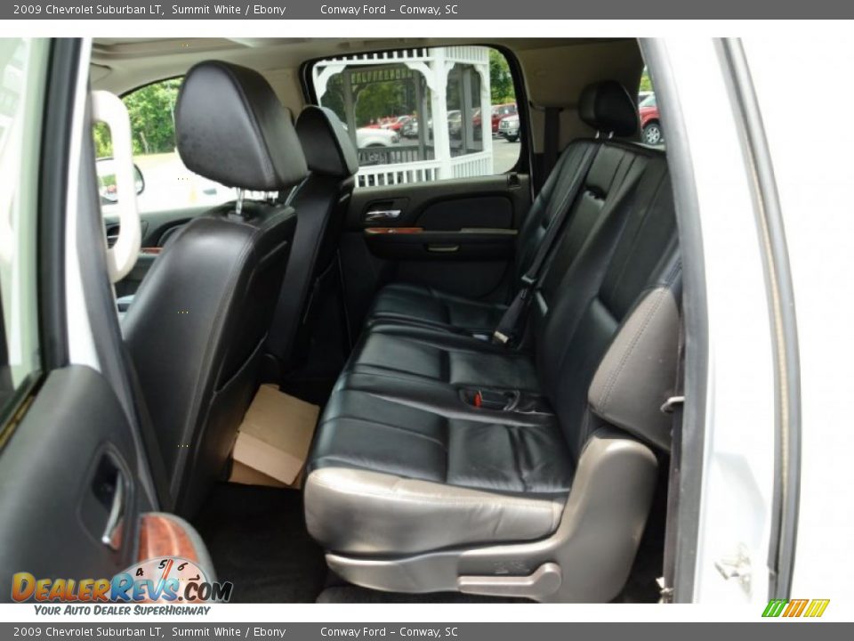 2009 Chevrolet Suburban LT Summit White / Ebony Photo #14