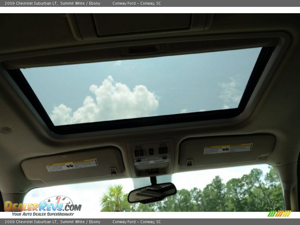 2009 Chevrolet Suburban LT Summit White / Ebony Photo #17