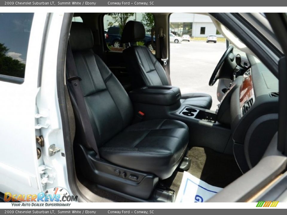 2009 Chevrolet Suburban LT Summit White / Ebony Photo #22