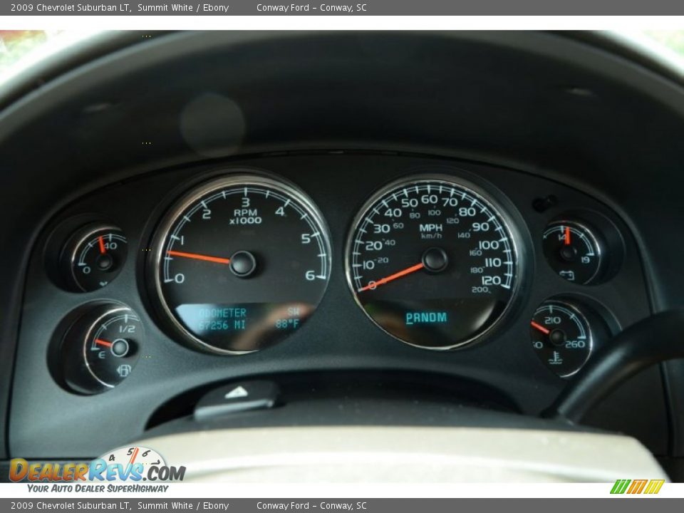 2009 Chevrolet Suburban LT Summit White / Ebony Photo #27