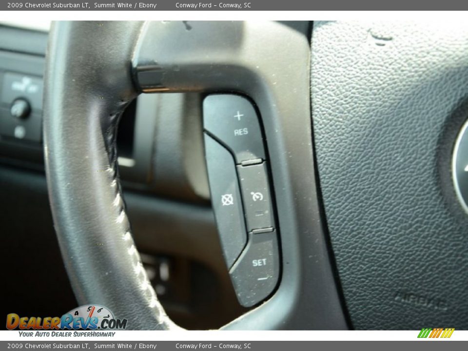 2009 Chevrolet Suburban LT Summit White / Ebony Photo #29