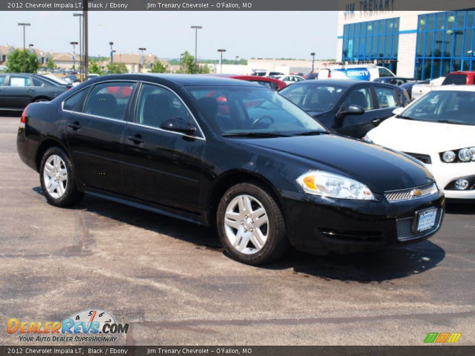 2012 Chevrolet Impala LT Black / Ebony Photo #2