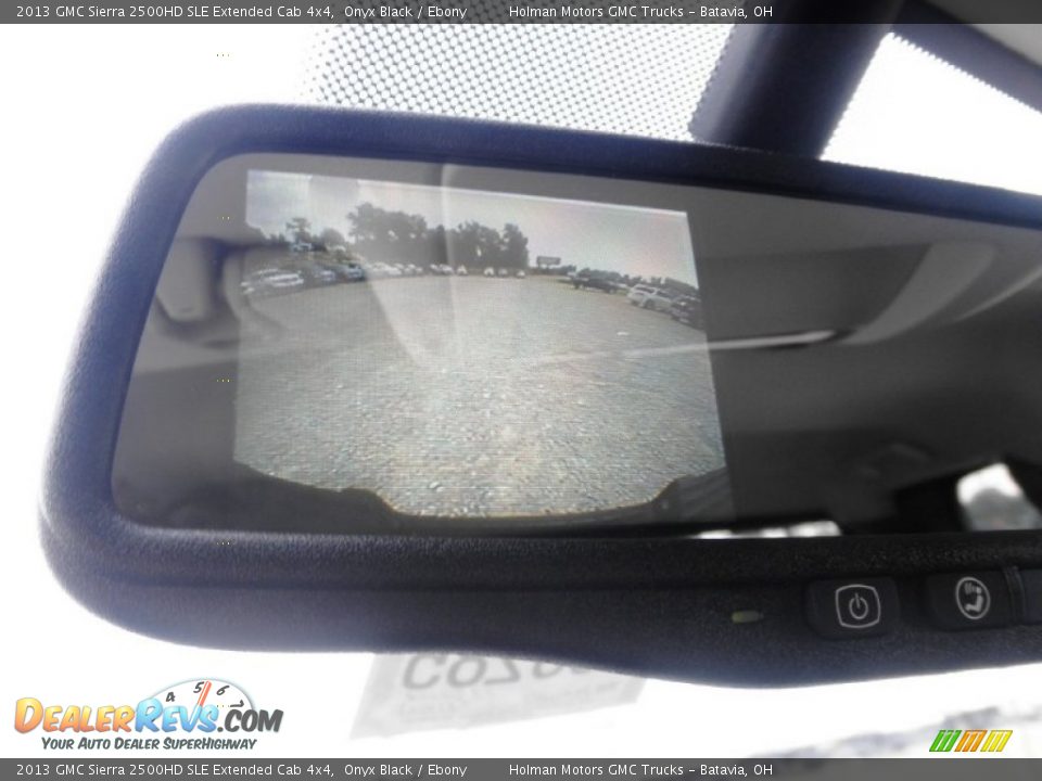2013 GMC Sierra 2500HD SLE Extended Cab 4x4 Onyx Black / Ebony Photo #9