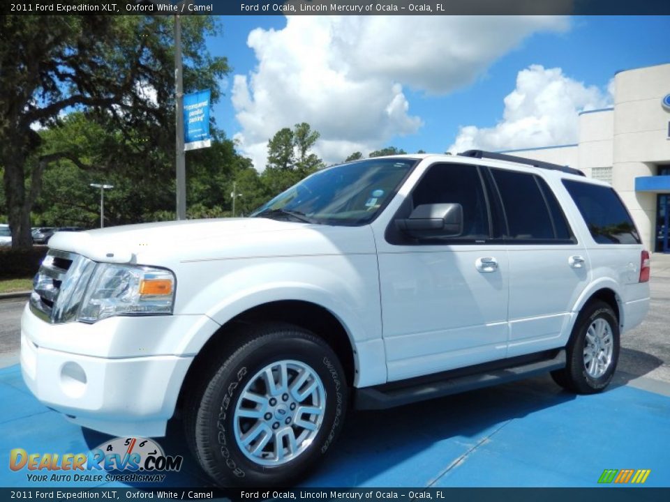 2011 Ford Expedition XLT Oxford White / Camel Photo #1