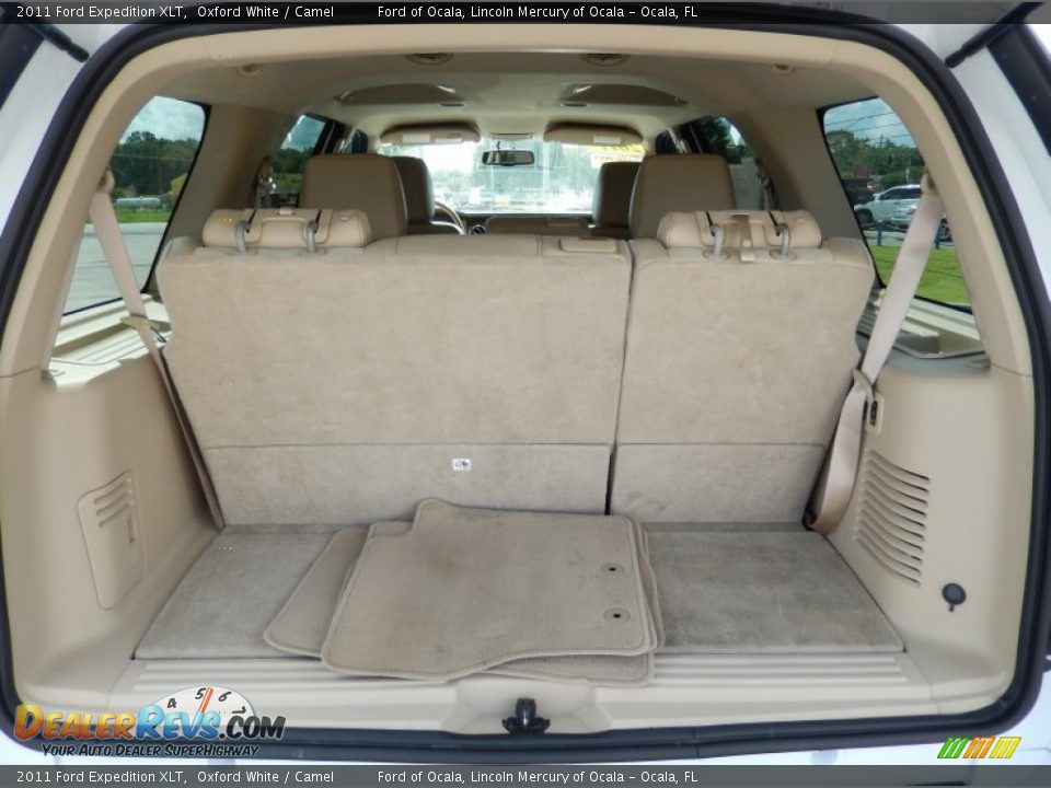 2011 Ford Expedition XLT Oxford White / Camel Photo #10