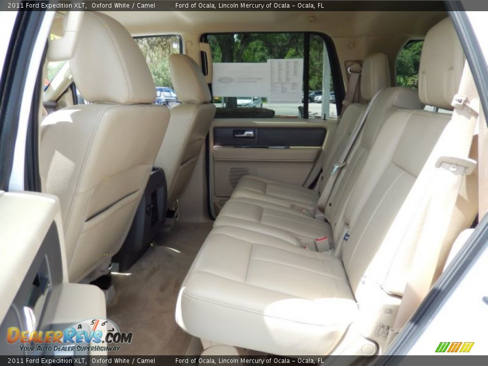2011 Ford Expedition XLT Oxford White / Camel Photo #15