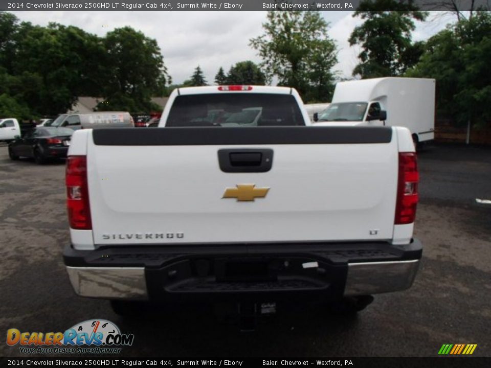 2014 Chevrolet Silverado 2500HD LT Regular Cab 4x4 Summit White / Ebony Photo #7