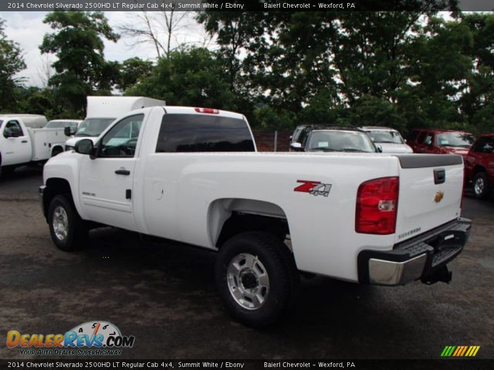 2014 Chevrolet Silverado 2500HD LT Regular Cab 4x4 Summit White / Ebony Photo #8