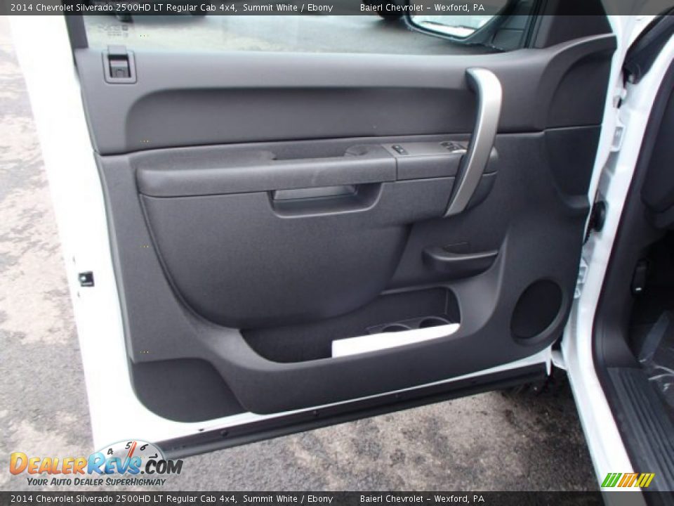 2014 Chevrolet Silverado 2500HD LT Regular Cab 4x4 Summit White / Ebony Photo #12