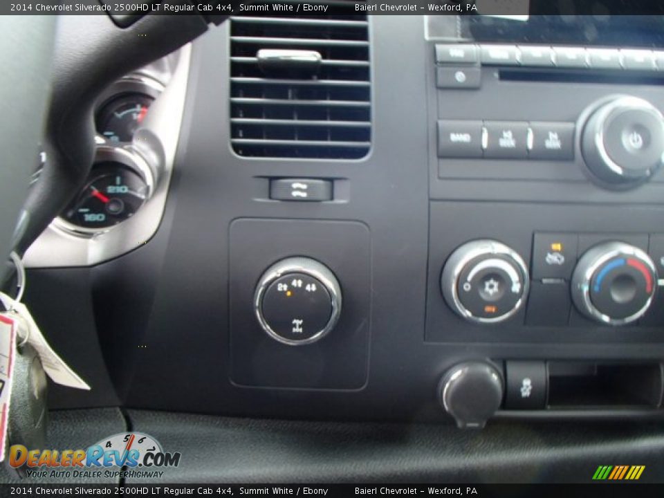 2014 Chevrolet Silverado 2500HD LT Regular Cab 4x4 Summit White / Ebony Photo #16