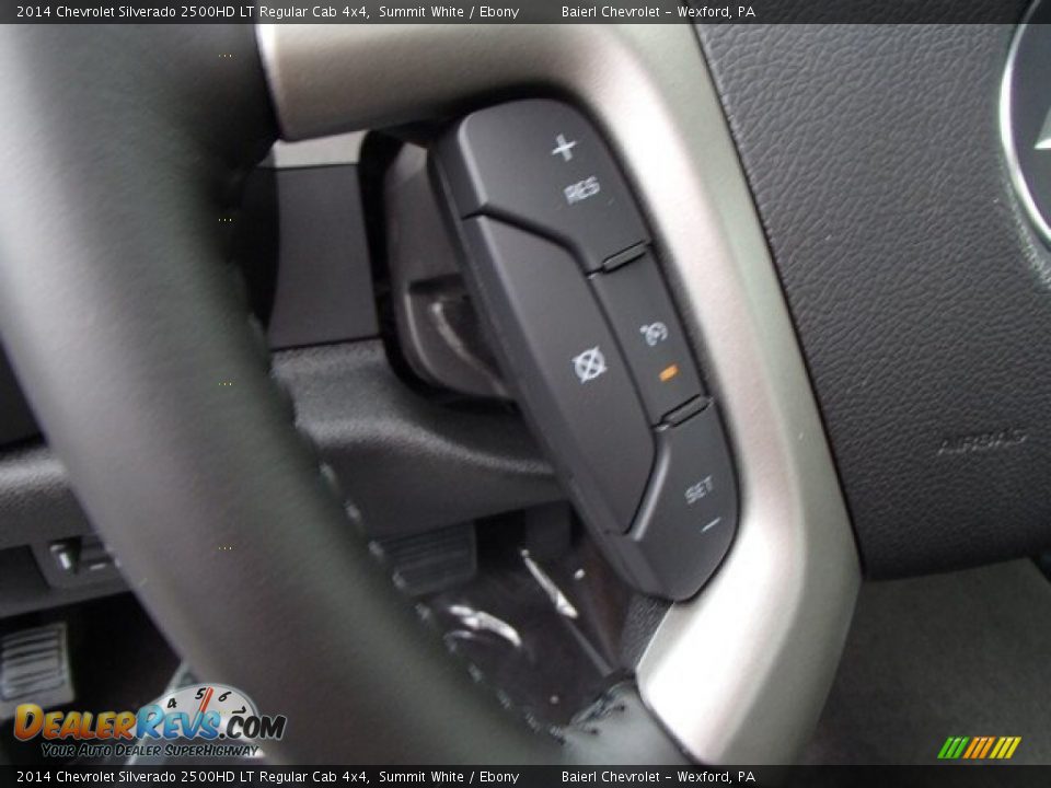 2014 Chevrolet Silverado 2500HD LT Regular Cab 4x4 Summit White / Ebony Photo #18