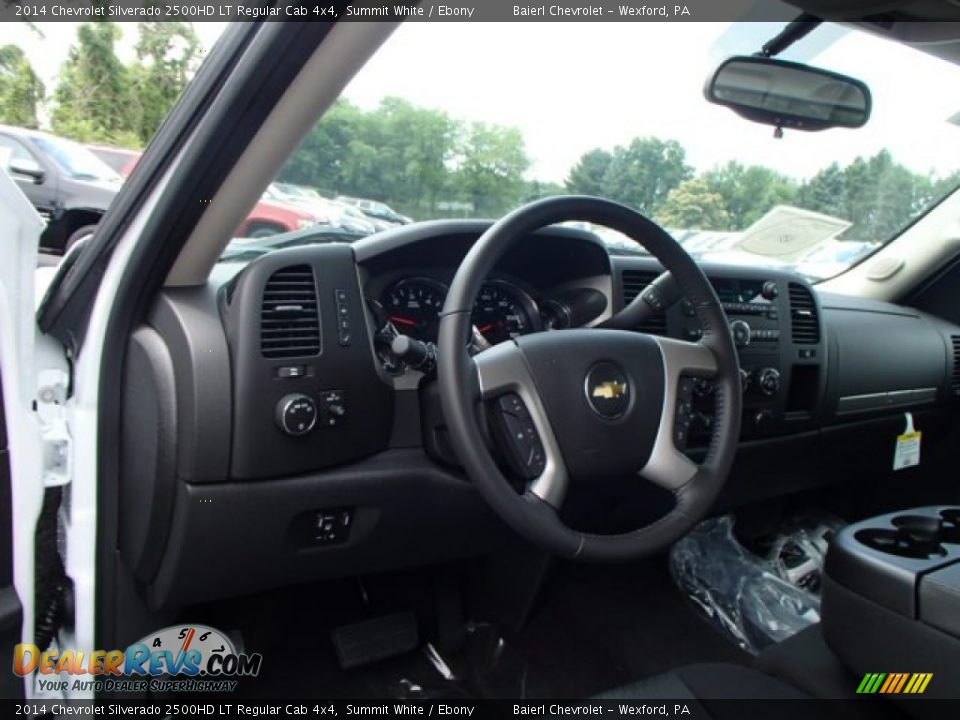2014 Chevrolet Silverado 2500HD LT Regular Cab 4x4 Summit White / Ebony Photo #10