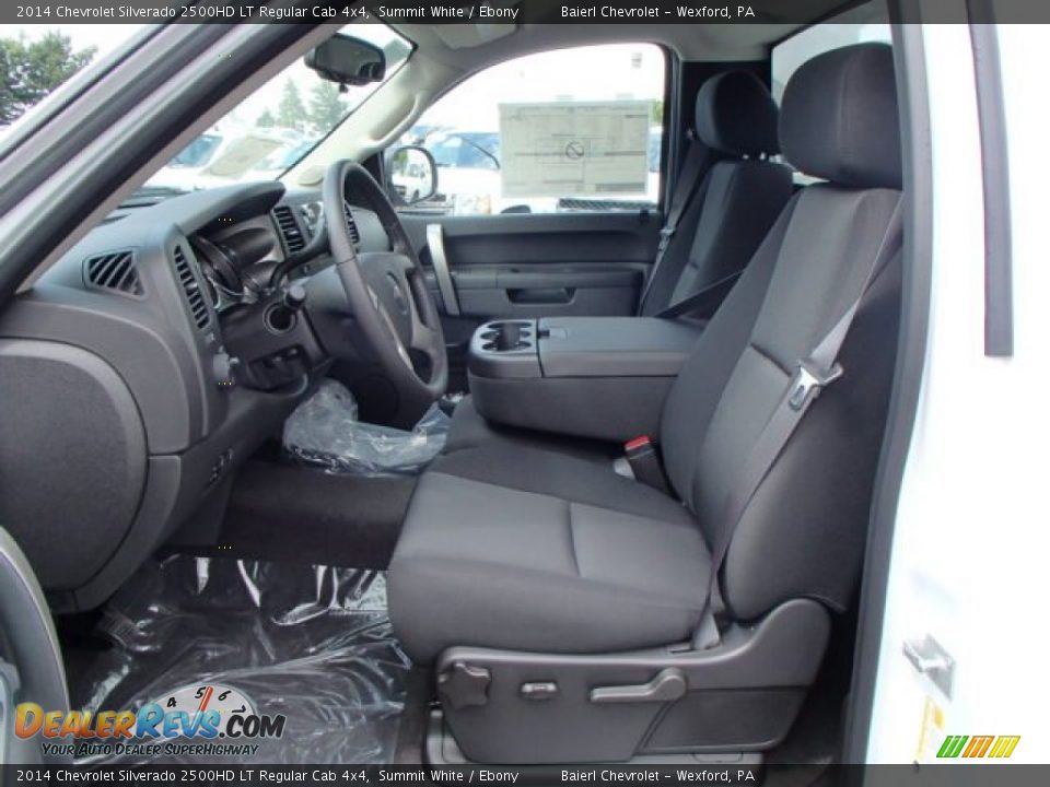 2014 Chevrolet Silverado 2500HD LT Regular Cab 4x4 Summit White / Ebony Photo #11