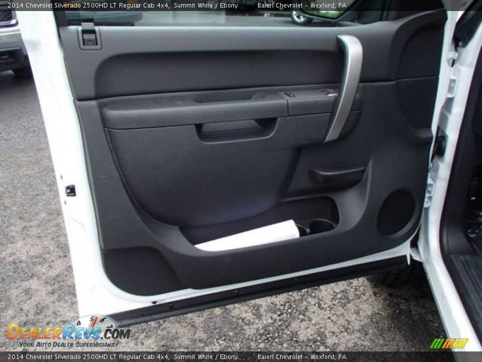 2014 Chevrolet Silverado 2500HD LT Regular Cab 4x4 Summit White / Ebony Photo #12