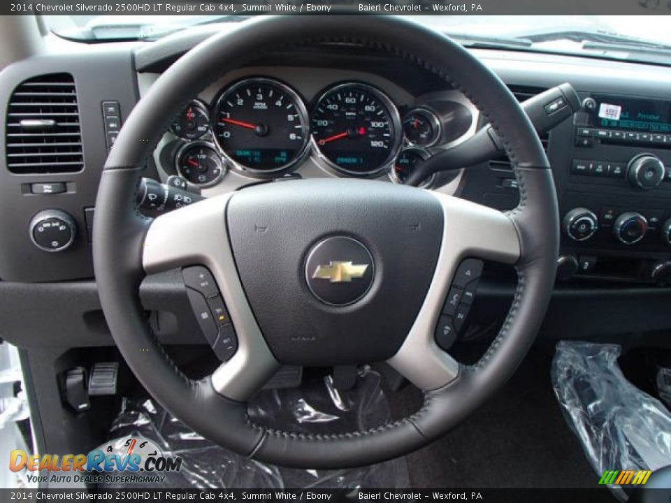 2014 Chevrolet Silverado 2500HD LT Regular Cab 4x4 Steering Wheel Photo #17