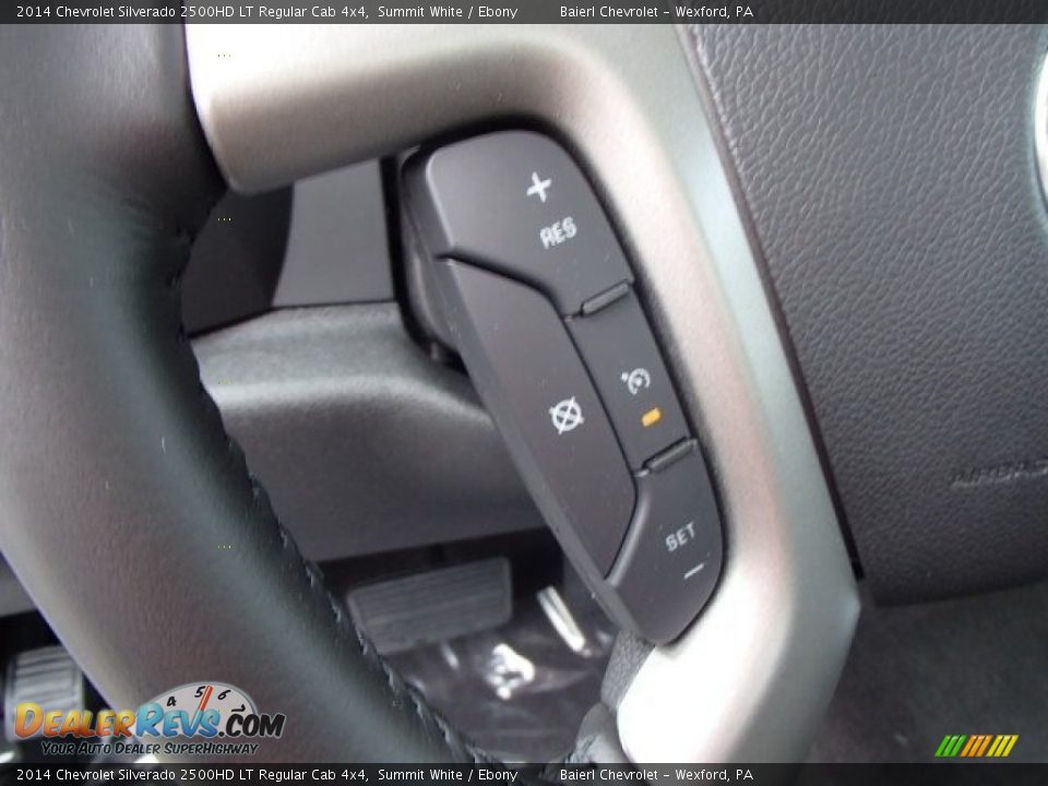 2014 Chevrolet Silverado 2500HD LT Regular Cab 4x4 Summit White / Ebony Photo #18