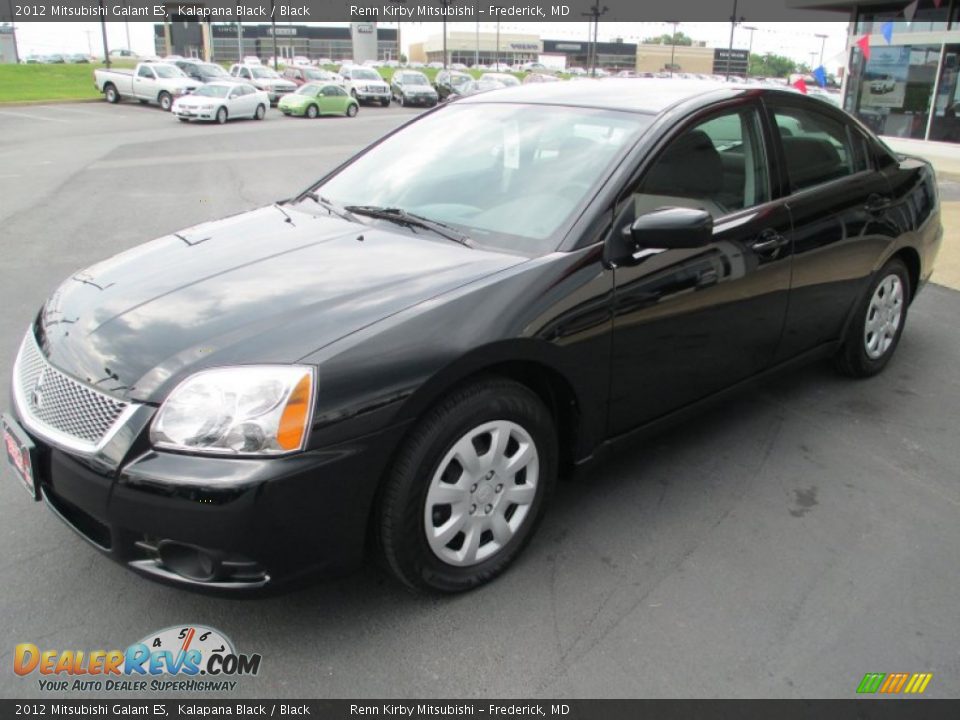 2012 Mitsubishi Galant ES Kalapana Black / Black Photo #3