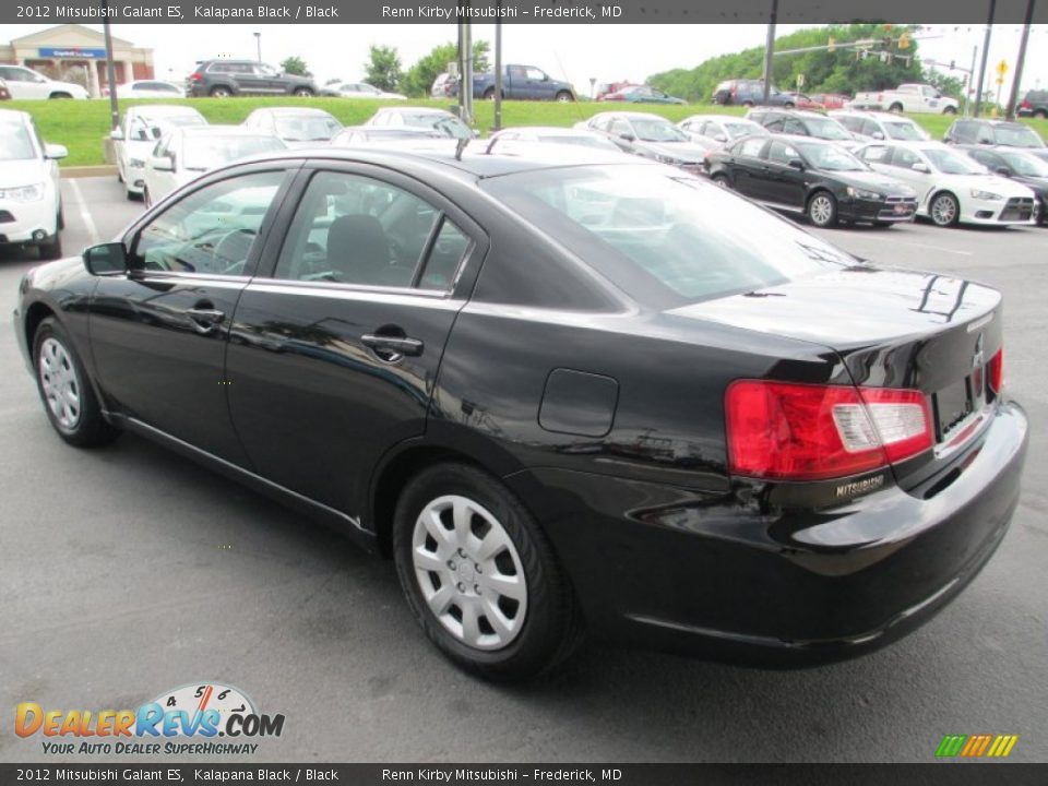2012 Mitsubishi Galant ES Kalapana Black / Black Photo #5