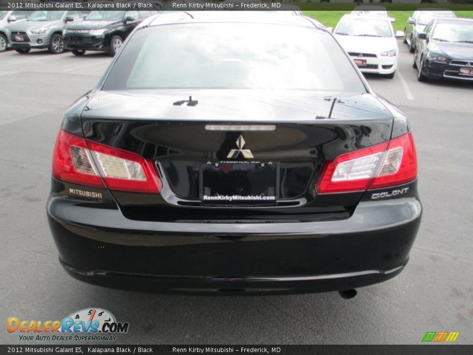 2012 Mitsubishi Galant ES Kalapana Black / Black Photo #6
